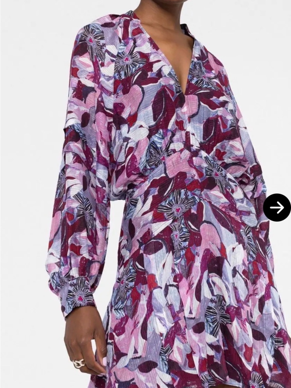 IRO Darsa abstract-print Dress Size 32